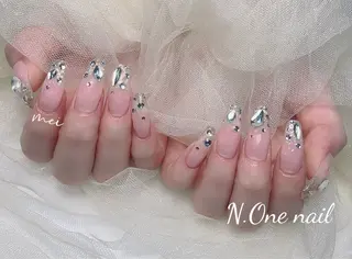 ネイル 長いだし/スカルプ/ パラシェルN.oneのネイルデザイン