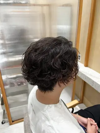パーマ メンズ 🫧艶髪ボブ🫧 チカのヘアスタイル