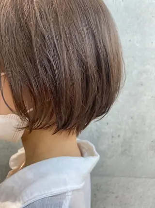 ショート カラー ヘアアレンジ Bob＆ハイトーン 専門家CHIHIROのヘアスタイル