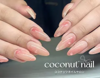 ネイル 神田 ココナッツのネイルデザイン