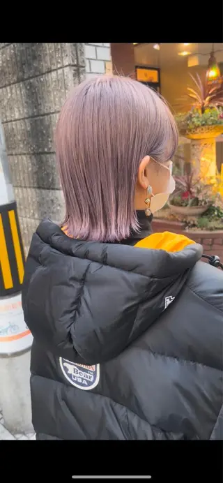 ショート カラー 心斎橋なんば 大野竜輝のヘアスタイル