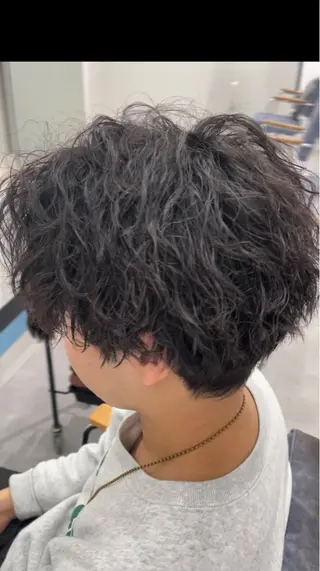 メンズ ブリーチ守口 rikiyanのヘアスタイル