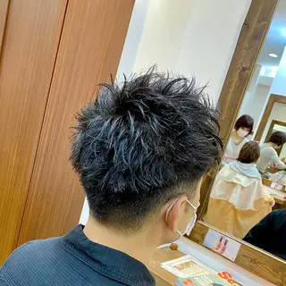 ショート メンズ 原田 涼矢のヘアスタイル