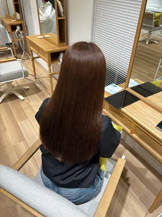 ロング カラー RINNO🌷透明感 カラー/髪質改善のヘアスタイル