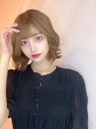ショート 外れにくいエク💚 EST梅田TAKIのヘアスタイル