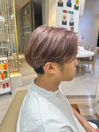カラー メンズ 畑中 夢のヘアスタイル