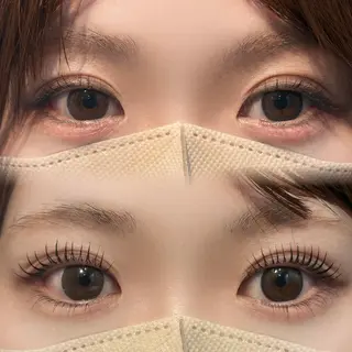 マツエク・マツパ Crescent Eye Inaのマツエク・マツパデザイン