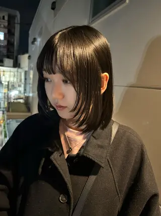 カラー ayaka♡ 柔らかカラーのヘアスタイル