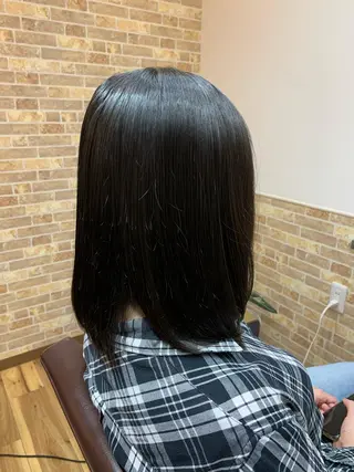 ミディアム ヘアーハウス テンプラードのヘアスタイル