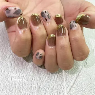 ショート ネイル SalonPrima 西院Nail&Eyeのネイルデザイン