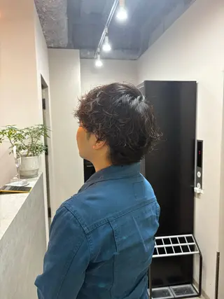 パーマ メンズ しゅり Flag hairのヘアスタイル