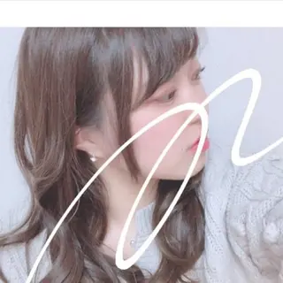 ロング カラー spa hair ark 富井直美のヘアスタイル