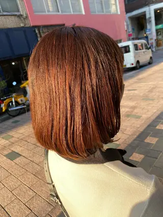 カラー おん眉美容師eMu✄ yuka‪🤍のヘアスタイル