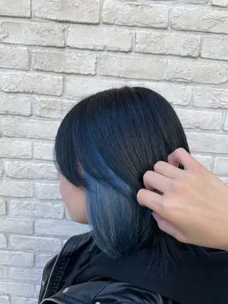 ミディアム カラー ブリーチ超特化美容師 ☯️ルカ✡️💫のヘアスタイル