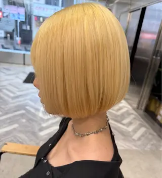 ショート ハイトーン/レイヤー ARISA🐺⚡️のヘアスタイル