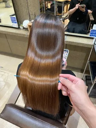 ロング 田中 俊貴のヘアスタイル
