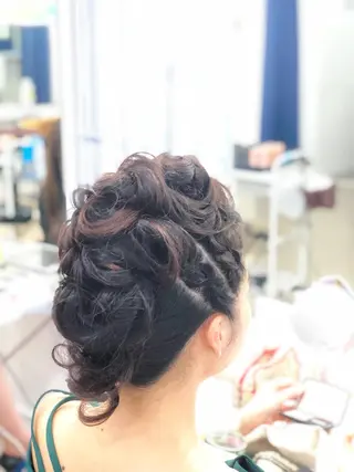 セミロング ヘアセット専門店 佐藤のヘアスタイル