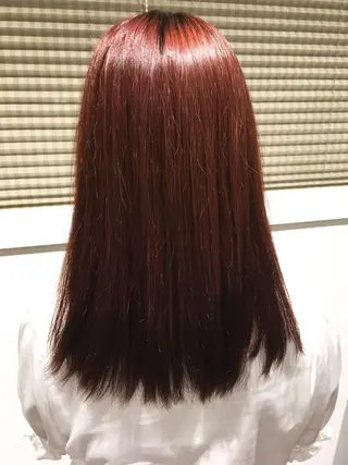セミロング カラー 川合 勇気のヘアスタイル