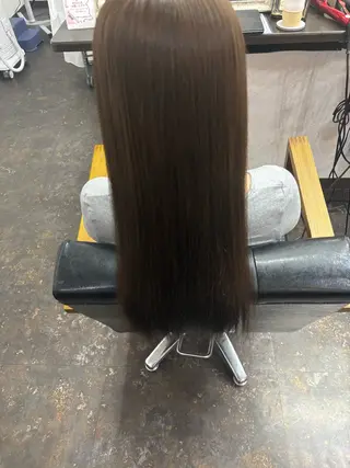 カラー サカウエ 透明感カラー🫧のヘアスタイル