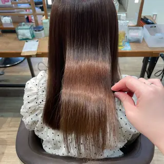 カラー パーマ このみ/透明感カラー /ヘアアレンジ🫧のヘアスタイル