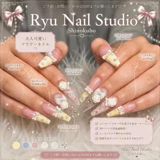 ネイル Ryu Nail NekoChanのネイルデザイン