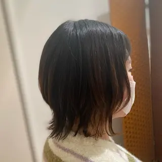 ショート カラー メンズ キッズ ✂︎ショート、ボブ、 レイヤー🩵YUMIのヘアスタイル