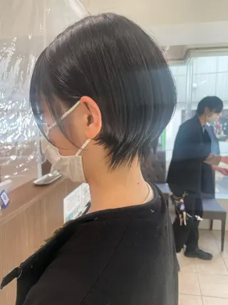 ショート カラー 店長福島成美/髪質 改善縮毛矯正/カラーのヘアスタイル