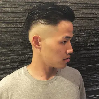 ショート パーマ メンズ 木村 りきのヘアスタイル