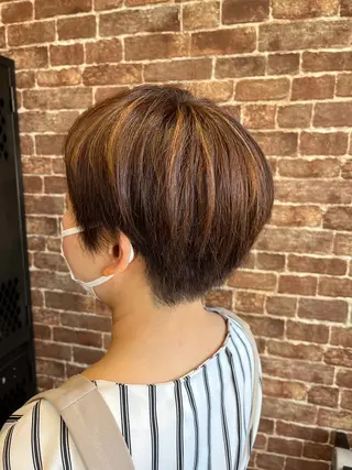 カラー パーマ ヘアアレンジ メンズ ネイル マツエク・マツパ アイブロウ 久木原 ゆりのヘアスタイル