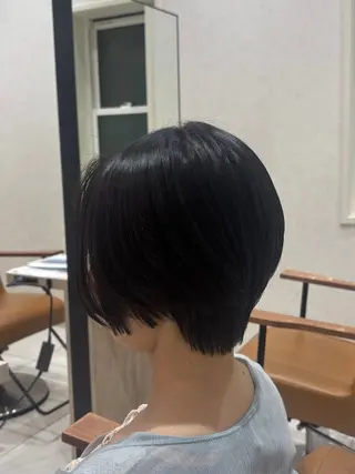 ショート ⭐️うる艶カラー 募集 まゆ⭐️のヘアスタイル