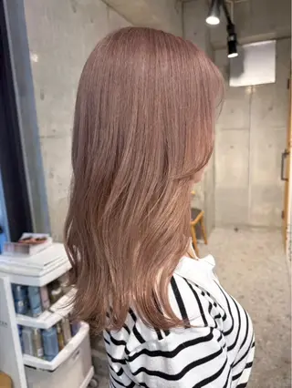 セミロング 🩰✨️ダブルカラー nanako✨️🩰のヘアスタイル