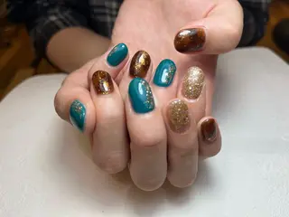 ネイル 鈴木 楓香のネイルデザイン
