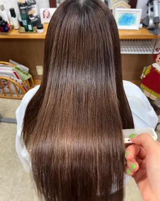 ロング パーマ 髪質改善のプロ✨りな さんのヘアスタイル