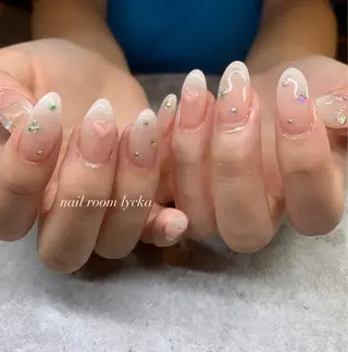 ネイル ネイルルームリッカ 𝐦𝐚𝐲𝐮のネイルデザイン