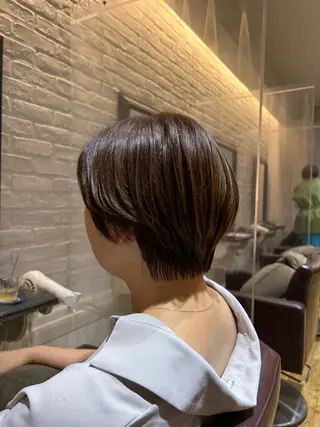 ショート 【艶ｶﾗｰ/ｼｮｰﾄ 】田原 愛菜🐯のヘアスタイル