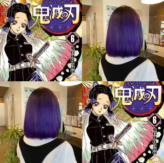 ショート カラー デザインカラー🌈 高木リョウのヘアスタイル