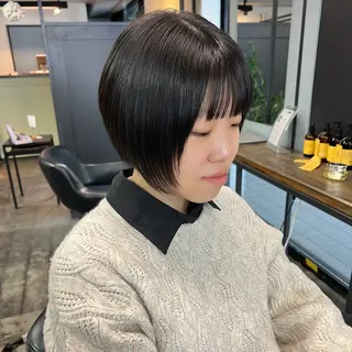 ショート 💘札幌クロスパーマ 髪質改善💘rinaのヘアスタイル