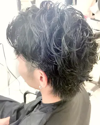 メンズ メンズ特化フェード パーマ小林裕史のヘアスタイル