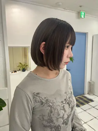 ショート 韓国ヘア🇰🇷 fuminaのヘアスタイル