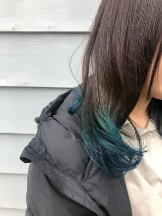 セミロング mopa りこのヘアスタイル