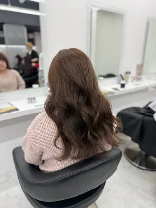 ロング カラー 🥂上品ワンホンヘア 🥂nozomiのヘアスタイル