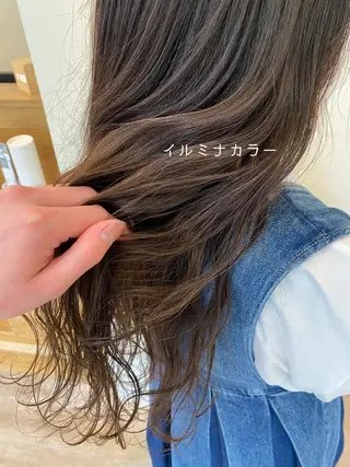 ロング CASANE 大橋康智のヘアスタイル