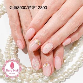 ネイル 💗🪽Tiary Nail🪽💗のネイルデザイン