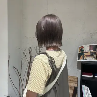 ミディアム かわい りほのヘアスタイル