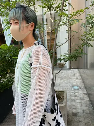 ミディアム カラー パーマ ヘアアレンジ メンズ キッズ ネイル マツエク・マツパ 🫧umu.🫧韓国 /レイヤーカットのヘアスタイル