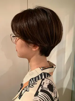 ショート カラー 💁♂️メンズカッ トパーマ💈大田涼華のヘアスタイル