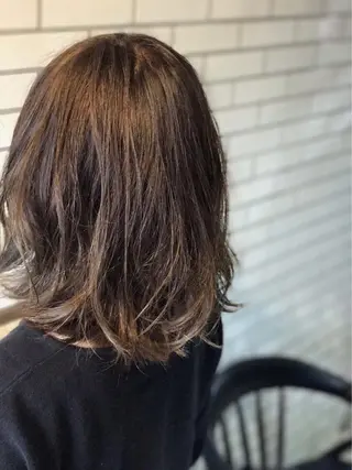 ミディアム 富田 俊介 KLATZ&POULのヘアスタイル