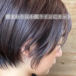 ショート カラー 中田 敏明のヘアスタイル