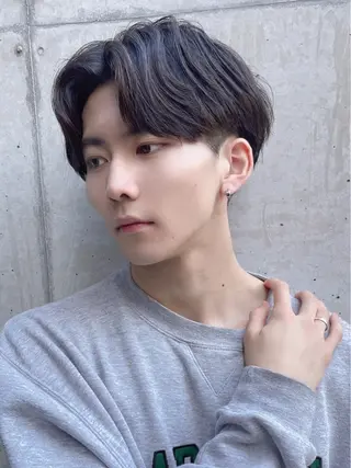 ショート カラー パーマ ヘアアレンジ メンズ メンズ特化酒井翔太 /メンズカット/名駅のヘアスタイル