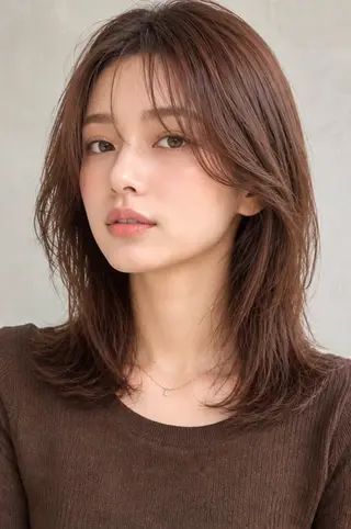 ミディアム Garden 浅草蔵前のヘアスタイル